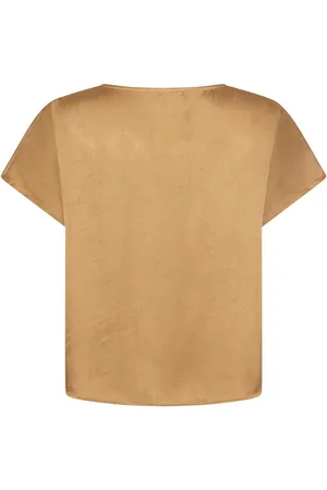 Ydence T-shirt Top Kiek Hss2516 007 Sand Dames