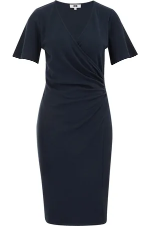 WE Fashion Dames jurk met plooidetail