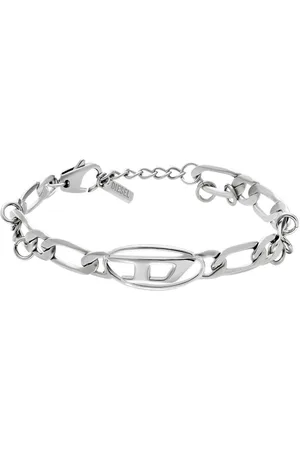 Diesel DX1599040 Heren Armband (sieraad) 20.5 cm - Zilverkleurig