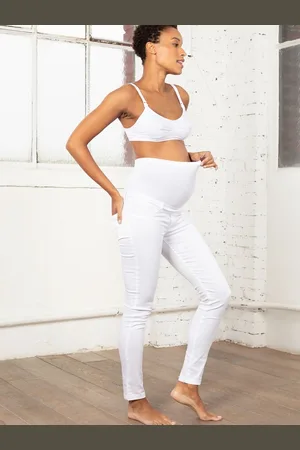 Envie de Fraise Zwangerschapsbroek in biologisch katoen chino band Neo Seamless