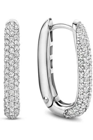 Ti Sento Milano TI SENTO Dames Oorbellen - 925 - Zirconia wit - 7901ZI