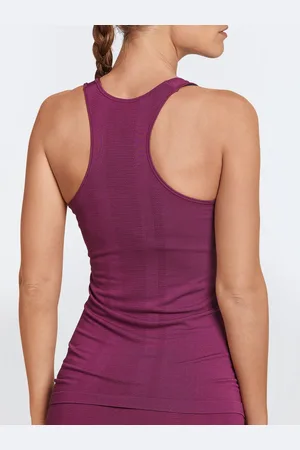 Schiesser Active Mesh Bamboo singlet (1-pack) - dames tank top bessenkleur