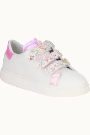 Beberlis Roze Velcroschoen