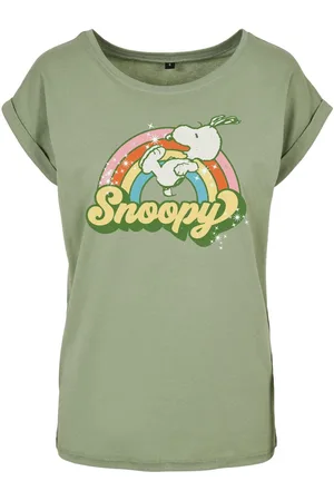 Peanuts Snoopy - Retro Rainbow T-shirt M Dames