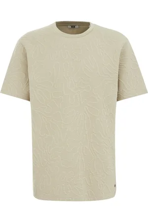 WE Fashion Heren Heavyweight relaxed fit T-shirt