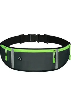 Merkloos 1 stuk Heuptasje ，hardloopriem met waterdichte verstelbare elastische band, zweetbestendige heuptas met grote capaciteit, perfect voor hardlopen en buitenactiviteiten