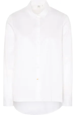 ETERNA 1863 dames blouse A-lijn - twill satijnbinding