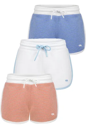Felix Hardy Jogger Short - Sweatshort - Korte Broek - Sport Broek - Bermuda Katoen - 3 Pack Dames - S