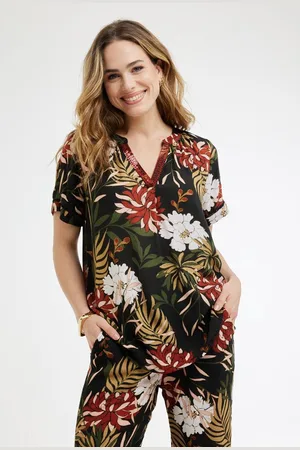 DIDI Dames Top Ayanna Jungle print maat 34