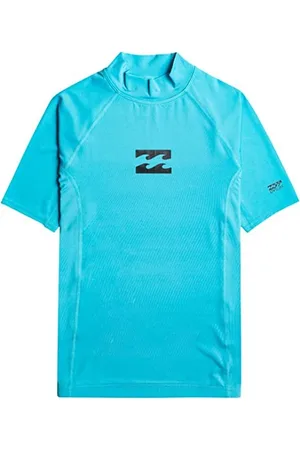 Billabong UV-Rashguard voor jongens met korte mouwen - Waves All Day - UPF50+ - - maat M (12yrs)