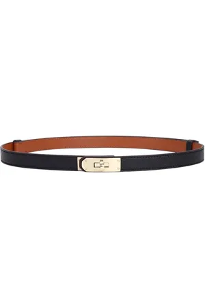 Fashion Favorite Golden Lock Riem - /Goud | 85 cm | Hoogwaardig PU-Leder | Tailleriem |