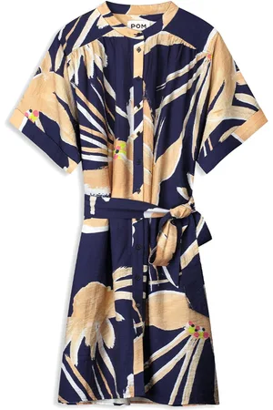 POM Amsterdam Artisan Dress Jurken Dames - Kleedje - Rok - Jurk -