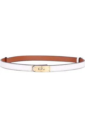 Fashion Favorite Golden Lock Riem - /Goud | 85 cm | Hoogwaardig PU-Leder | Tailleriem |