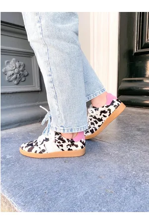 DWRS DWRS - POONA cow hair on off white/pink