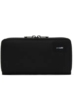 Pacsafe Continental Portemonnee - 10 x 19.5 x 2.5 cm - Pasjeshouder - RFID-blokkerend - Beveiligde Portemonnee - Anti-diefstal Pasjeshouder - Gerecycled Polyester