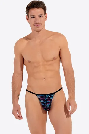 Hom Heren temptation mircofiber g-string blackrock