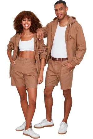 Trendyol Regular Fit Chino Canvas Shorts Bermuda Tmnss24Sr00007