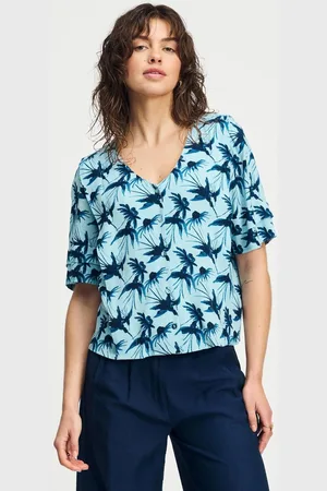 POM Amsterdam Blouse POM - Artisan Blue - SP9170