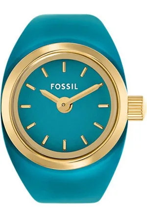 Fossil WATCH RING Dames Horloge 15 mm - Goudkleurig