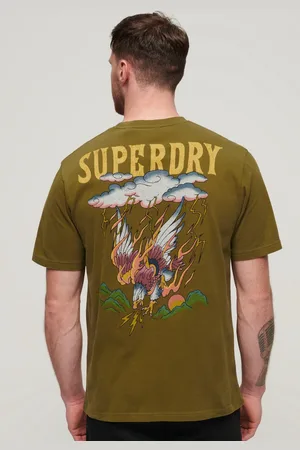 Superdry Tattoo Graphic Loose Shirt Heren