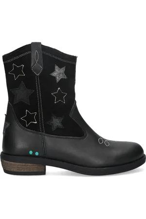 Bunnies JR 224826-489 Meisjes Cowboy Boots - - Su??de - Ritssluiting