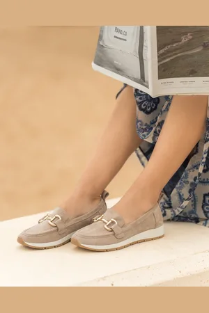 Buonarotti Dames Loafers - Mocassins - - Suedine