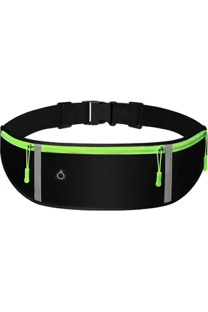 Merkloos 1 stuk Heuptasje ，hardloopriem met waterdichte verstelbare elastische band, zweetbestendige heuptas met grote capaciteit, perfect voor hardlopen en buitenactiviteiten