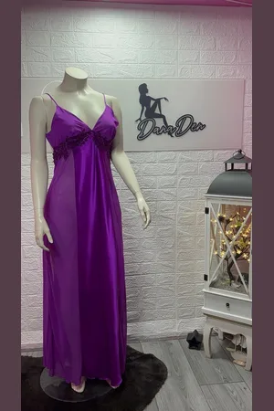 Merkloos Lingerie maxi satin