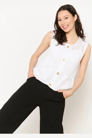 LolaLiza Gilet N Newbougil 04101318 1019 Optical White Dames