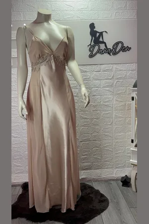 Merkloos Lingerie maxi satin