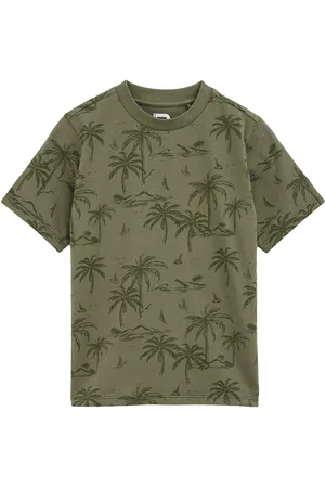 WE Fashion Jongens regular fit T-shirt met opdruk
