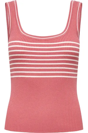 JDY NANNA S/L SQUARE NECK STRIPE TOP KNT - Dames - Gebreide truien