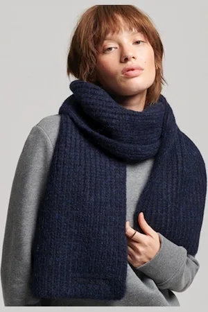 Superdry Vintage Ribbed Sjaal Vrouwen