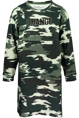 Frogbox • camouflage jurk • maat S