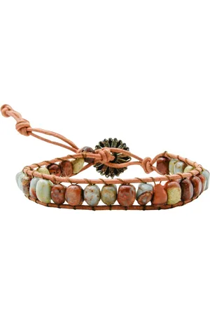 Marama - verstelbaar - jaspis edelstenen - damesarmband - verstelbaar - cadeau dames