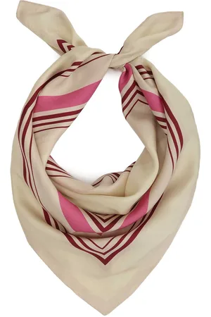 Kazar And pink silk scarf