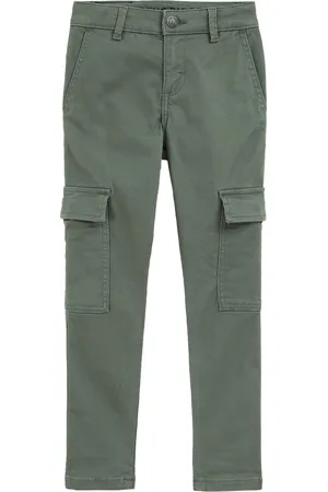 WE Fashion Jongens slim fit cargobroek