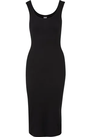 Urban classics Rib Top Lange jurk - S