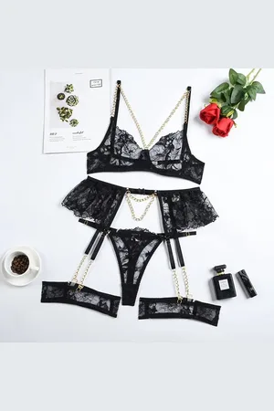 Merkloos Sexy Dames Ondergoed Set
