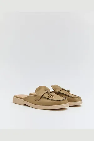 Buonarotti Dames Loafers - Mocassins - Groen - Suedine