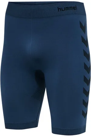 Hummel Short Leggings First Seamless Training Short Tights Dark Denim-M/L