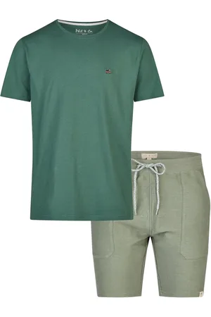 Phil & Co. Berlin Heren Korte Pyjama Lounge Set Shortama