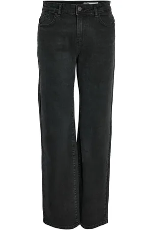 Noisy May NMYolanda NW wide jeans black NOOS Jeans W27L30 Katoen