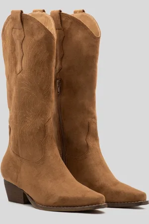 Buonarotti Dames Cowboylaarzen - - Suedine