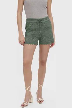 VERO MODA Vmhoney Lace Shorts Exp 10190155 Laurel Wreath