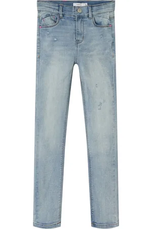 NAME IT Zomer jeans broek meisjes - - skinny fit - Nkfpolly