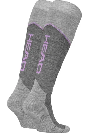 Head Ski Sokken Kniehoogte 2-pak - Beginner - - Grijs - Warme ski sokken - 42