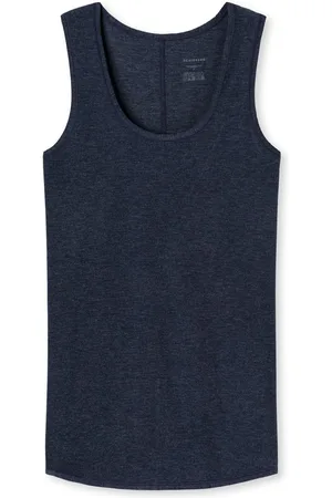 Schiesser Personal Fit singlet (1-pack) - dames tank top nachtblauw