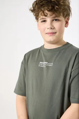 Garcia Jongens T-shirt Groen Korte mouw