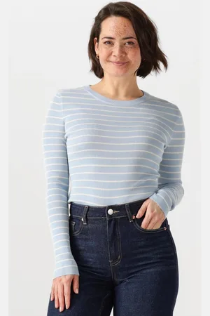 Ydence Knitted Top Devina Tops & T-shirts Dames - Shirt -